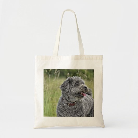 Cute Terrier Dog Tote Bag (Voorkant)