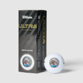 Cute Terrier Golfballen (Verpakking)