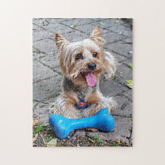 Cute Terrier Jigzaag Puzzle Legpuzzel (Verticaal)