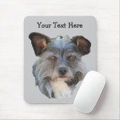 Cute Terrier Mixed Breed Mutt Dog Mousepad Muismat (Met muis)