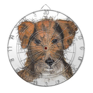 Cute Terrier puppy Dartbord