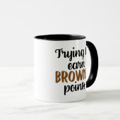 Cute Testing om brownie points mok leraar te verdi (Voorkant rechts)