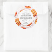 Cute Texas Cottage Law Food Label (Tas)