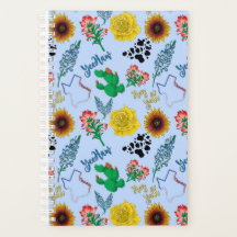 Cute Texas Pattern Planner