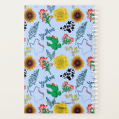 Cute Texas Pattern Planner (Achterkant)
