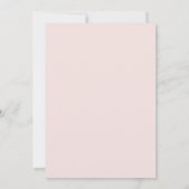 Cute Text Baby shower Baby Baby Baby game Roze Kaart (Achterkant)