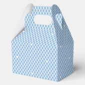 Cute Thank You Birthday Name Any Age Pretty Blue Bedankdoosjes (Achterkant)