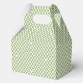 Cute Thank You Birthday Name Any Age Pretty Green Bedankdoosjes (Achterkant)