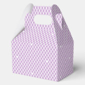 Cute Thank You Birthday Name Any Age Pretty Purple Bedankdoosjes (Achterkant)