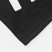 Cute Thanksgiving _ Turkey Design _ Wait Your Turn Fleece Deken (Hoek)