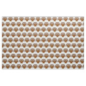 Cute Thanksgiving Turkey Fabric Stof (Yard (91,4 cm))
