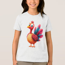 Cute Thanksgiving Turkey T-Shirt
