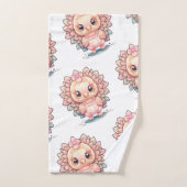 Cute Thanksgiving Turkije Bad Handdoek (Handdoek)