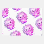 Cute Thanksgiving Turkije Inpakpapier Vel (Voorkant 3)