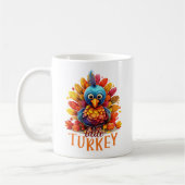 Cute Thanksgiving Turkije Koffiemok (Links)