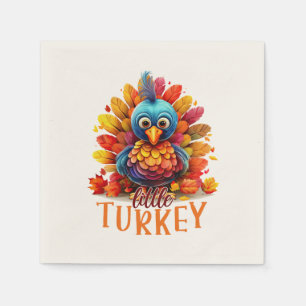 Cute Thanksgiving Turkije Servet