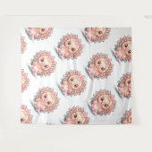 Cute Thanksgiving Turkije Wandkleed (Voorkant (horizontaal))