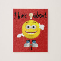 Cute Thinking Emoji
