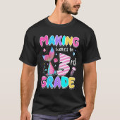 Cute third grade crew Mermaid style for third grad T-shirt (Voorkant)