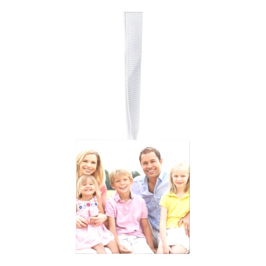 Cute Three Photo Merry Christmas Decoratie (Rechts)