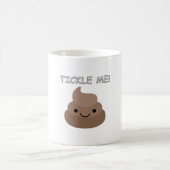 Cute Tickle Me Poop Emoji Koffiemok (Center)