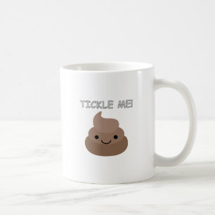 Cute Tickle Me Poop Emoji Koffiemok
