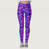 Cute Tie Dye Pattern-Leggings Leggings (Voorkant)
