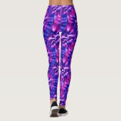 Cute Tie Dye Pattern-Leggings Leggings (Achterkant)