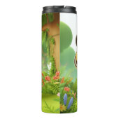 Cute Tiger Baby Thermosbeker (Achterkant)