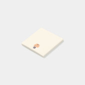 Cute Tiger Barista Post-it® Notes (Schuin)