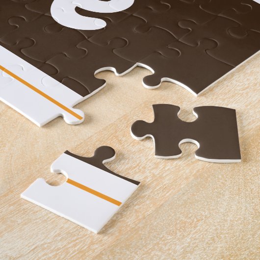 Cute Tiger Cub, gepersonaliseerde Kinderen Legpuzzel (Zijkant)