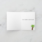 Cute Tiger Hartelijk dank Bedankkaart (Binnen)