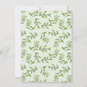 Cute Tiger Kids Verjaardagsfeestje Bedankkaart (Achterkant)