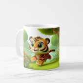 Cute Tiger Koffiemok (Voorkant links)