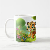 Cute Tiger Koffiemok (Links)
