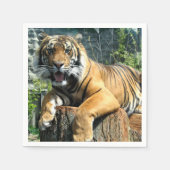 Cute Tiger Servet (Voorkant)