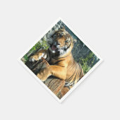 Cute Tiger Servet (Hoek)