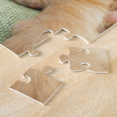 Cute Tiger Stripe Kitten Legpuzzel (Zijkant)