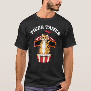 Cute Tiger Tamer Carnival Show Performer Kinder T-shirt
