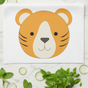 Cute Tiger Theedoek