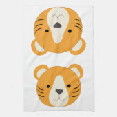 Cute Tiger Theedoek (Verticaal)
