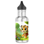 Cute Tiger Waterfles (Links)