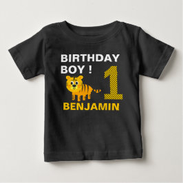 Cute Tijger 1e Eerste Verjaardagsfeestje