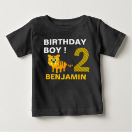 Cute Tijger 2e Tweede Verjaardagsfeestje