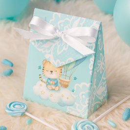 Cute Tijger Heet Lucht Ballon bedankdoosje Bedankdoosjes