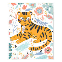 Cute Tijger Kunst