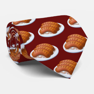Cute tiled Sausage pattern Stropdas