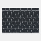 Cute tiled verpleegster inpakpapier vel (Voorkant 2)