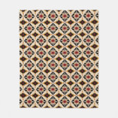 Cute tiling Southwestern patroon Fleece Deken (Voorkant)