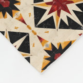 Cute tiling Southwestern patroon Fleece Deken (Hoek)